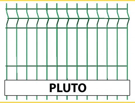 Fence panel PLUTO 1230x2500 / ZN+PVC6005
