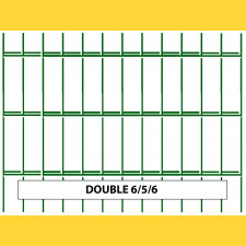Fence panel DOUBLE 6/5/6 / 1030x2500 / ZN+PVC6005