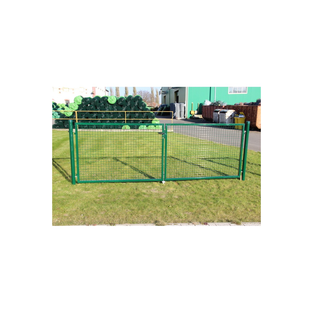 Gate BD ECO 1800x3600 / ZN+PVC7016