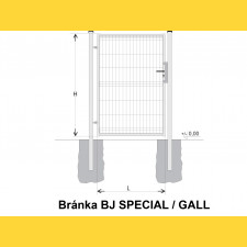 Gate BJ SPECIAL 1400x1000 / GALL / HNZ