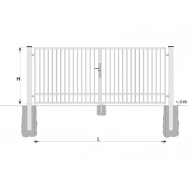 Gate BD SPECIAL 1300x4000 / TYČ / HNZ