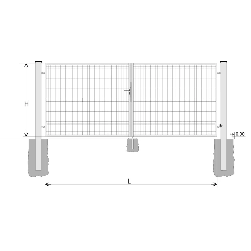 Gate BD SPECIAL 1600x5500 / GALL / HNZ