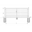 Gate BD SPECIAL 1600x6000 / GALL / HNZ