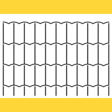 H-PLAST 180cm / 25m / ZN+PVC7016