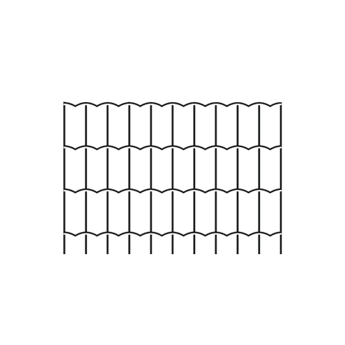H-PLAST 180cm / 25m / ZN+PVC7016