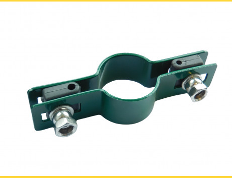 Panel clip for post 60mm / 5mm / continuous / ZN+PVC6005