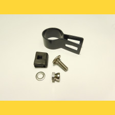 Panel clip for post 60mm / 4mm / ending / ZN+PVC7016