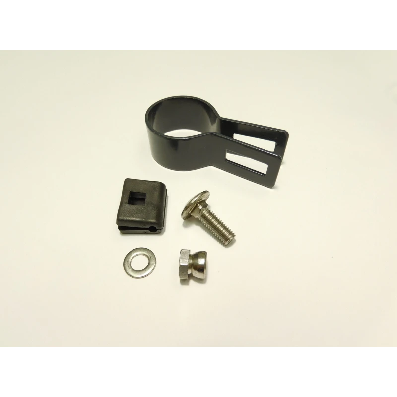 Panel clip for post 60mm / 4mm / ending / ZN+PVC7016
