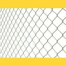 Chain link fence 50/2,50-1,65/100/15m / PVC SND / ZN+PVC6005