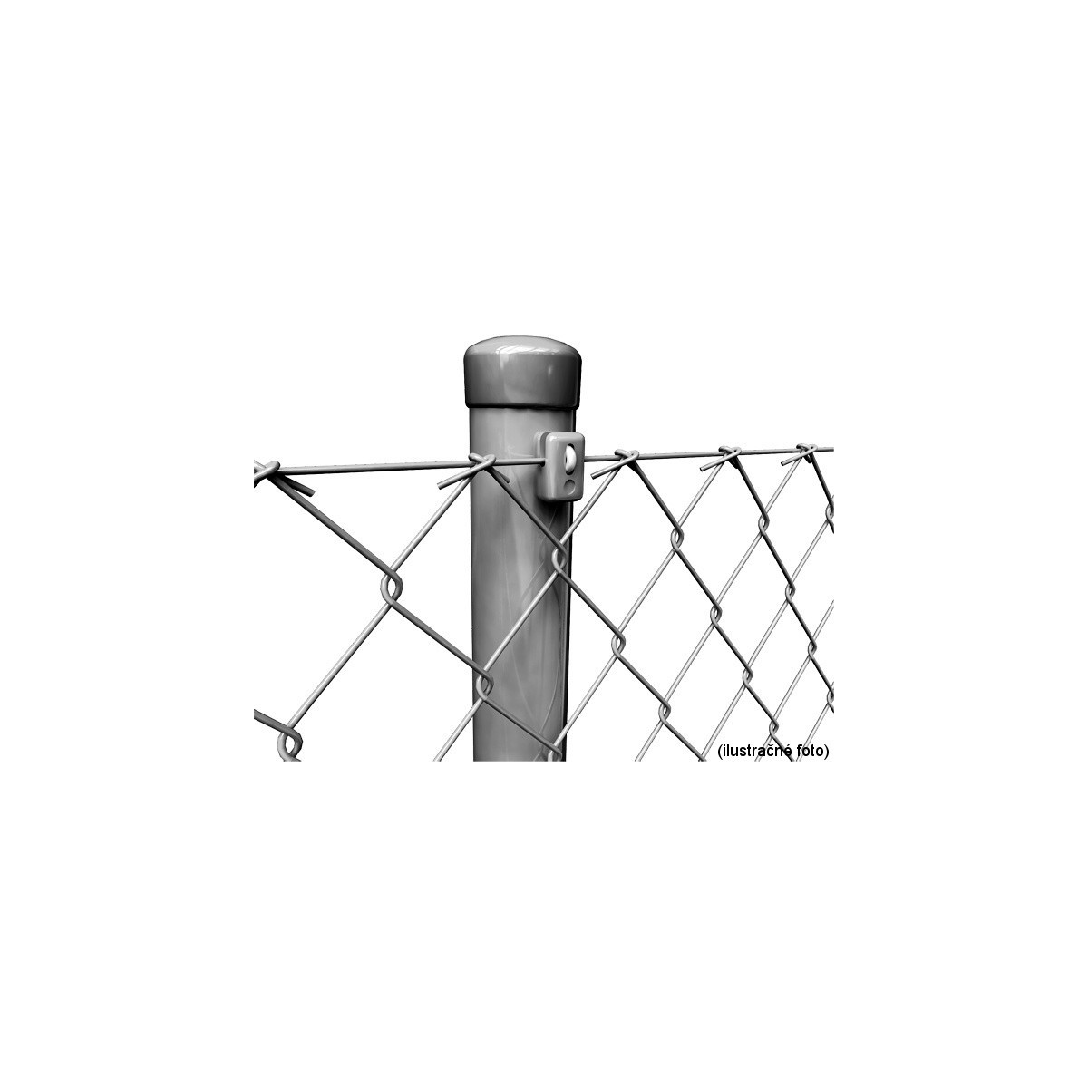 Chain link fence 50/2,00/100/15m / ZN SND