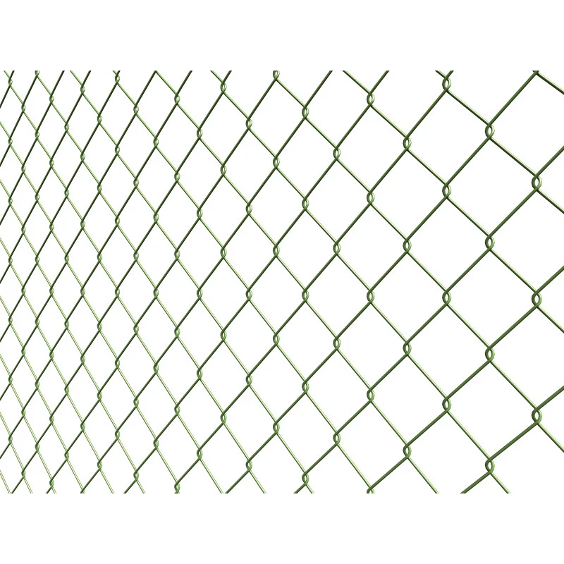 Chain link fence 60/3,00-1,90/100/20m / PVC KOMPAKT / ZN+PVC6005