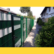 Privacy screen for fence panel PVC BUS. 19cm / 40m / RAL6005