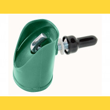 Cap for brace post 48mm / PVC / green / complete