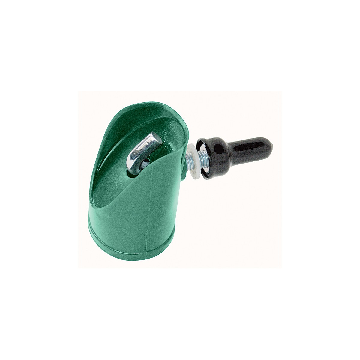 Cap for brace post 48mm / PVC / green / complete