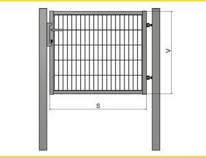 Branka BJ UNIVERZAL 1000x1000 / PAN / HNZ+PVC7016