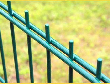 Fence panel DOUBLE 5/4/5 / 0830x2500 / ZN+PVC6005