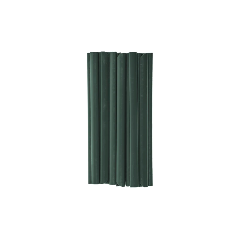 Privacy screen for fence panel PVC EXCL. 19cm / 35m + 20 pcs fix. strip / RAL6005