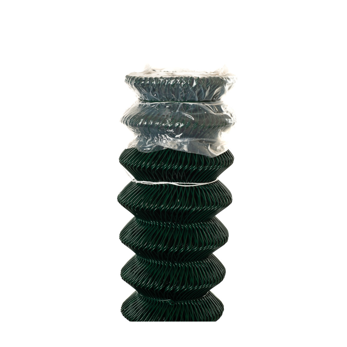 Chain link fence 50/2,50-1,65/180/25m / PVC KOMPAKT / ZN+PVC6005