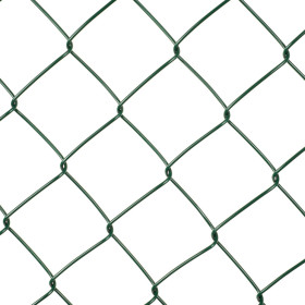 Chain link fence 50/2,50-1,65/200/15m / PVC BND / ZN+PVC6005