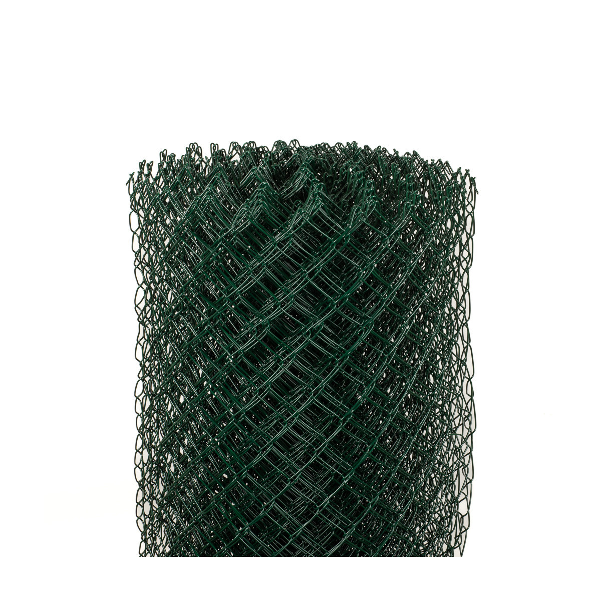 Chain link fence 60/2,50-1,65/180/25m / PVC BND / ZN+PVC6005