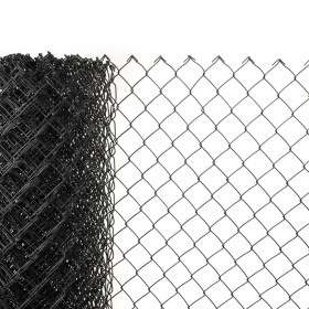Chain link fence 50/3,00-1,90/150/10m / PVC BND / ZN+PVC7016