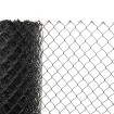 Chain link fence 50/3,00-1,90/150/10m / PVC BND / ZN+PVC7016
