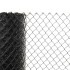 Chain link fence 50/3,00-1,90/180/10m / PVC BND / ZN+PVC7016