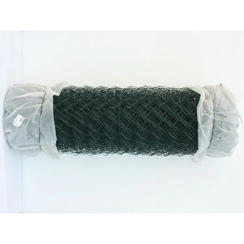 Chain link fence 50/2,50-1,65/150/15m / PVC BND / ZN+PVC6005