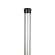 Galvanized post 38x1,25x2300 / ZN