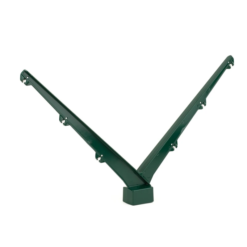 Bavolet Y for post 60x40mm / AL+PVC6005