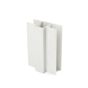Base plate holder, plastic, for post 60x40mm