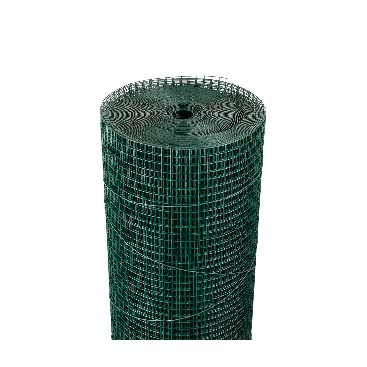 Welded mesh 13,0x13,0 / 1,20 / 1000 mm / 25m / ZN+PVC6005