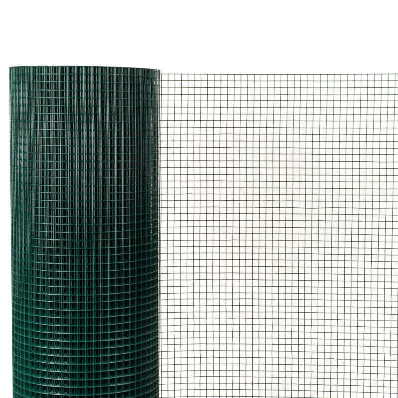 Welded mesh 13,0x13,0 / 1,20 / 1000 mm / 25m / ZN+PVC6005