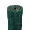 Welded mesh 16,0x16,0 / 1,20 / 1000 mm / 25m / ZN+PVC6005