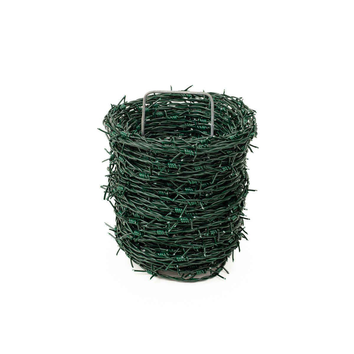 Barbed wire 2,5/2,0 / 50m / ZN+PVC6005