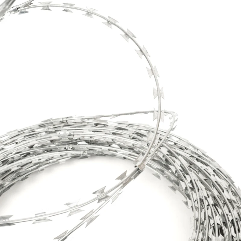 Barbed razor wire pack diameter 450 mm / 8 m