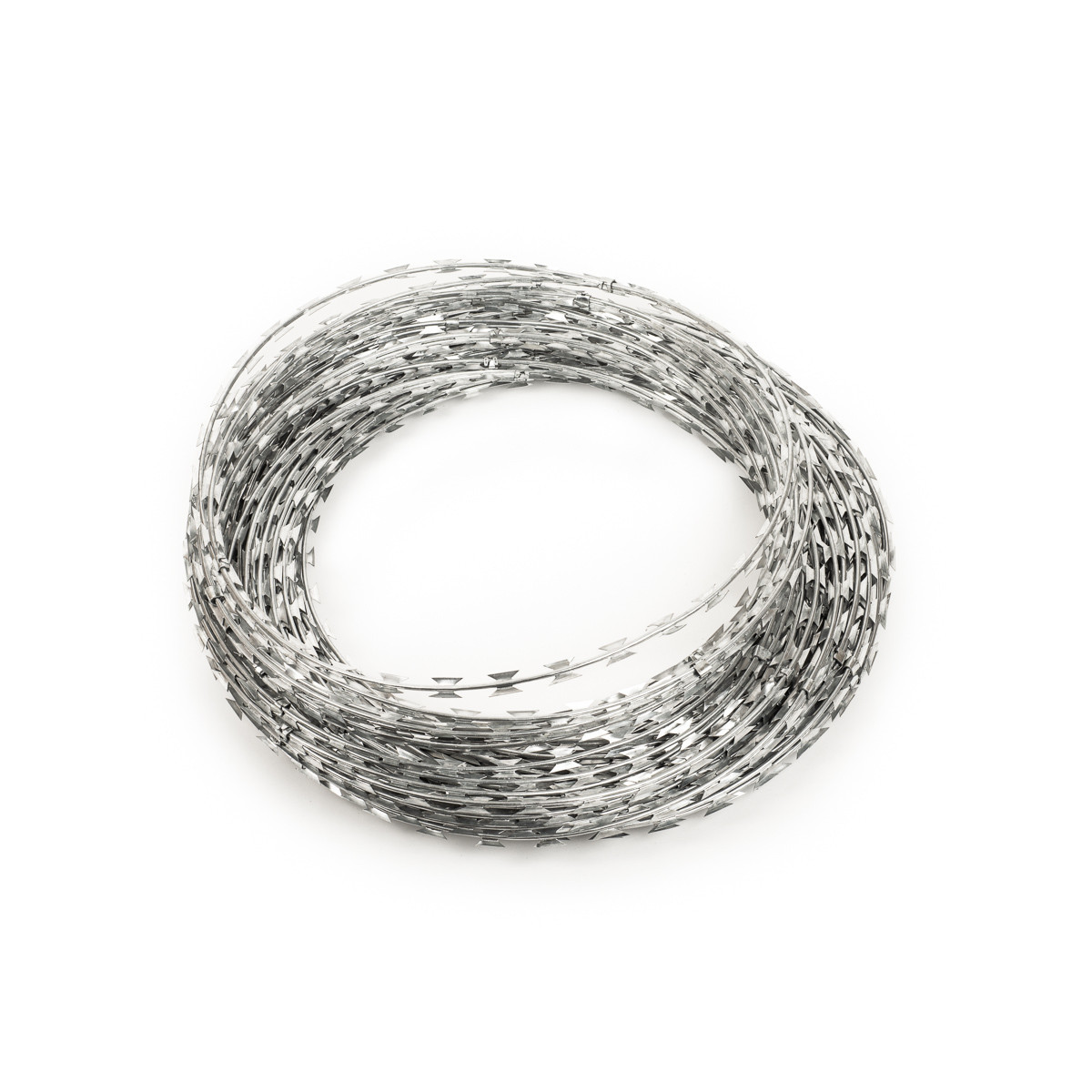 Barbed razor wire pack diameter 450 mm / 8 m