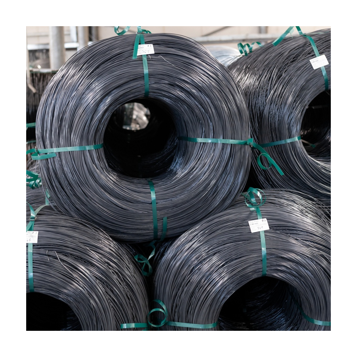 Plastified wire PVC 3,00-1,90 / kg / ZN+PVC7016