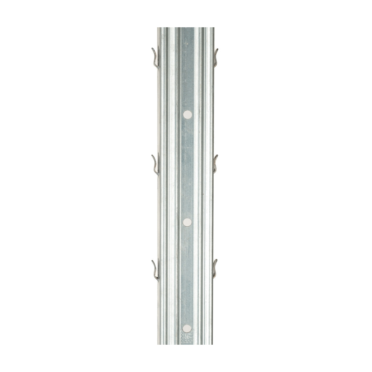 Vineyard post continuous ZOBOR / 50x40x1,50x2500 SH / S250GD+Z275 / ZN / standard hooklet