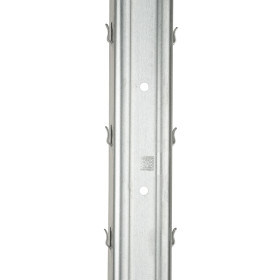 Vineyard post continuous DUNAJ / 60x40x1,50x2500 SH / S250GD+Z275 / ZN / standard hooklet