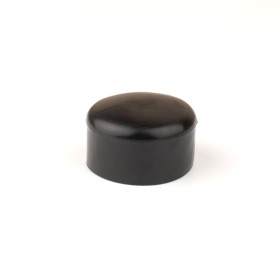 Čepička PVC 48 mm / černá