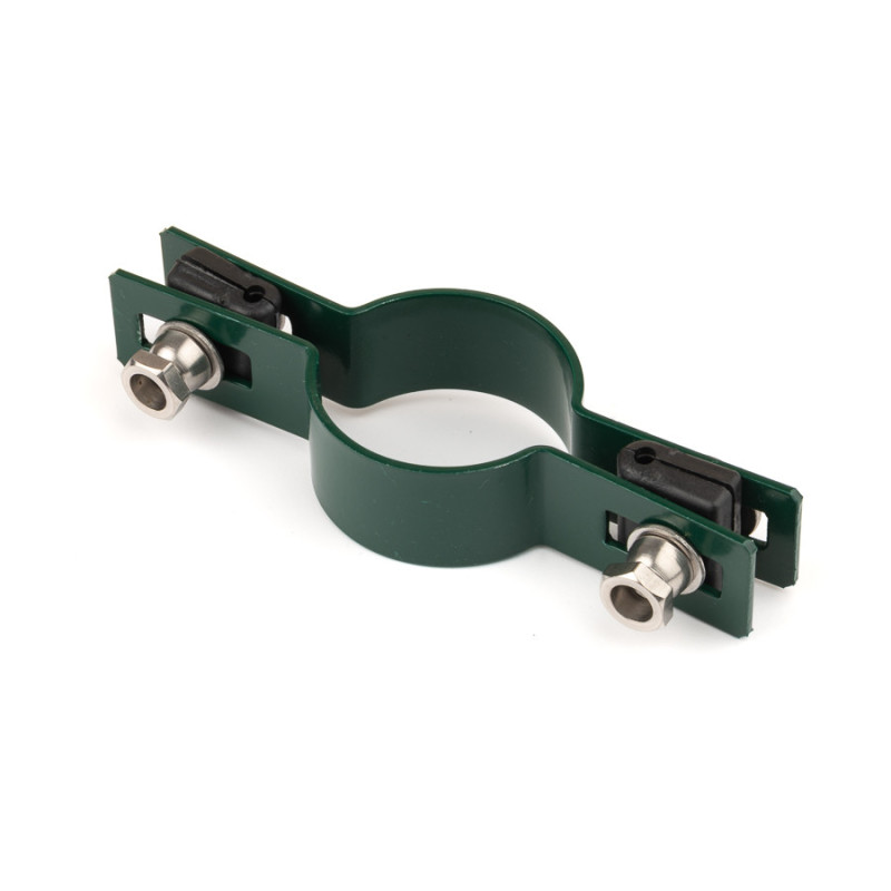 Panel clip for post 48mm / 5mm / continuous / ZN+PVC6005
