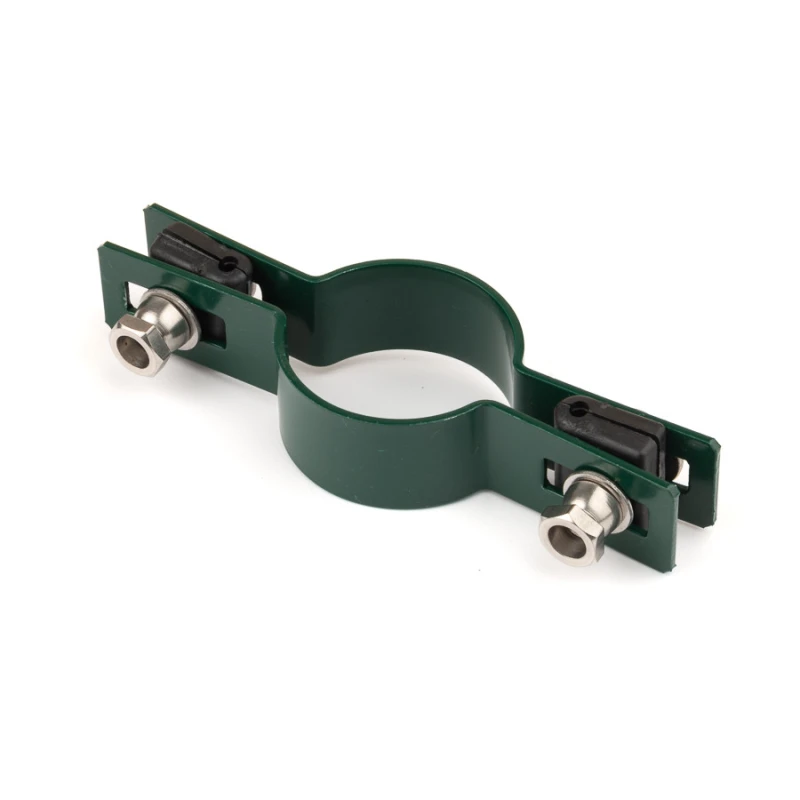 Panel clip for post 48mm / 5mm / continuous / ZN+PVC6005