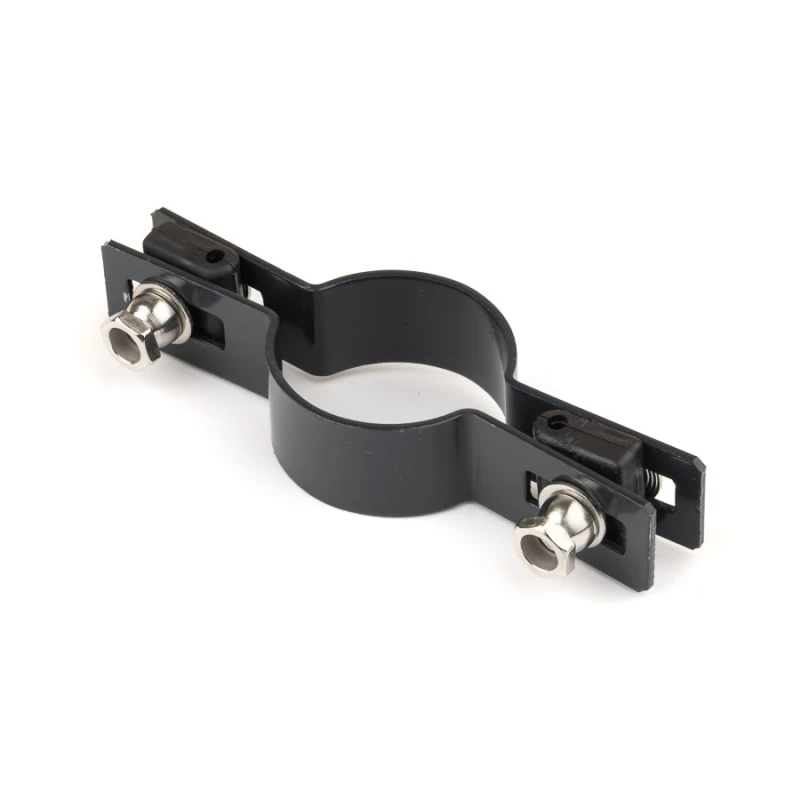 Panel clip for post 48mm / 5mm / continuous / ZN+PVC7016