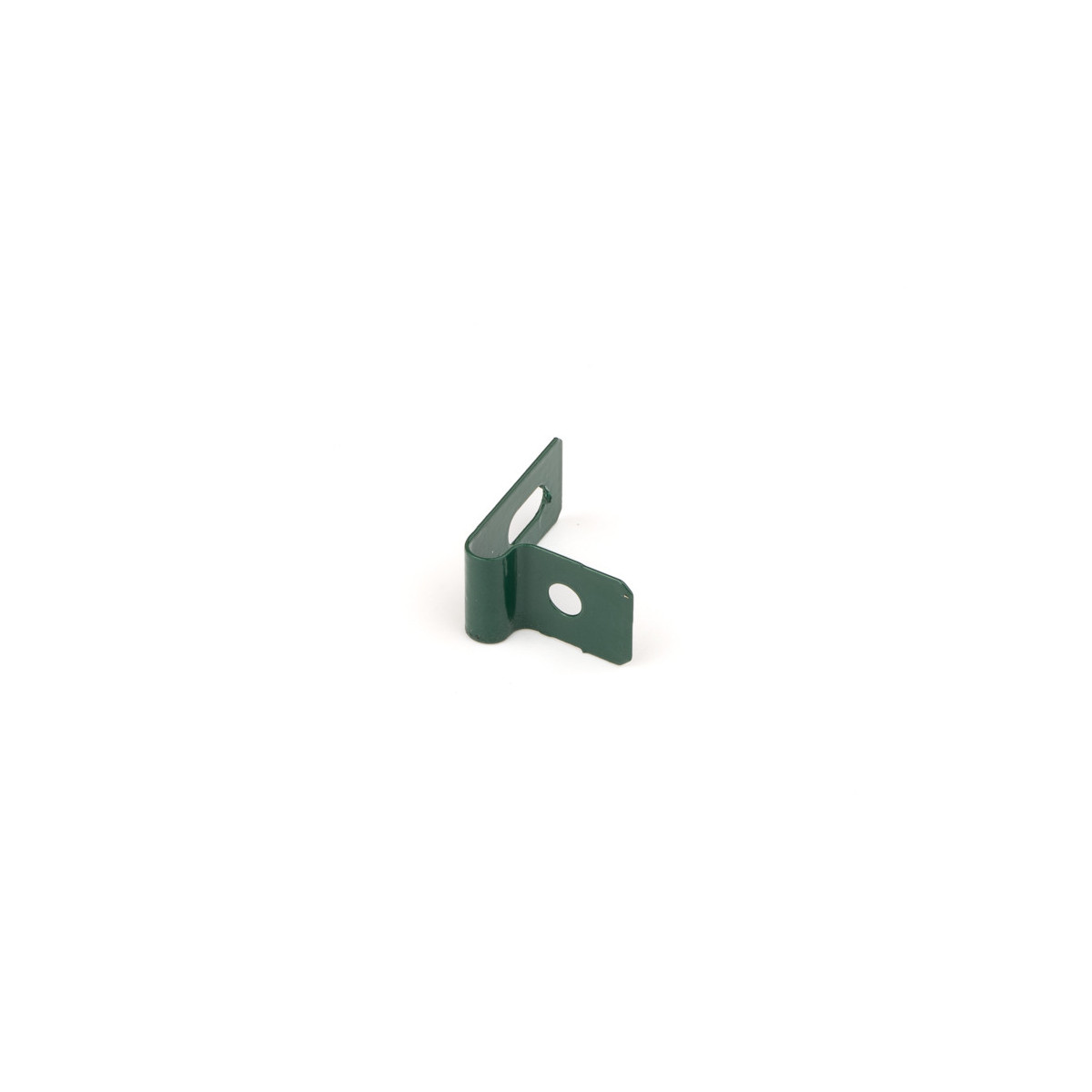 Příchytka L-CLIP / ZN+PVC6005 / komplet se šroubem