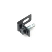 Příchytka L-CLIP / ZN+PVC7016 / komplet se šroubem