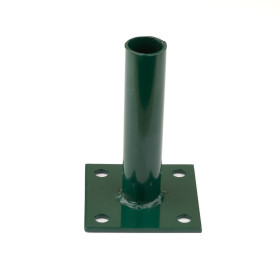 Base plate for post 38mm / ZN+PVC6005
