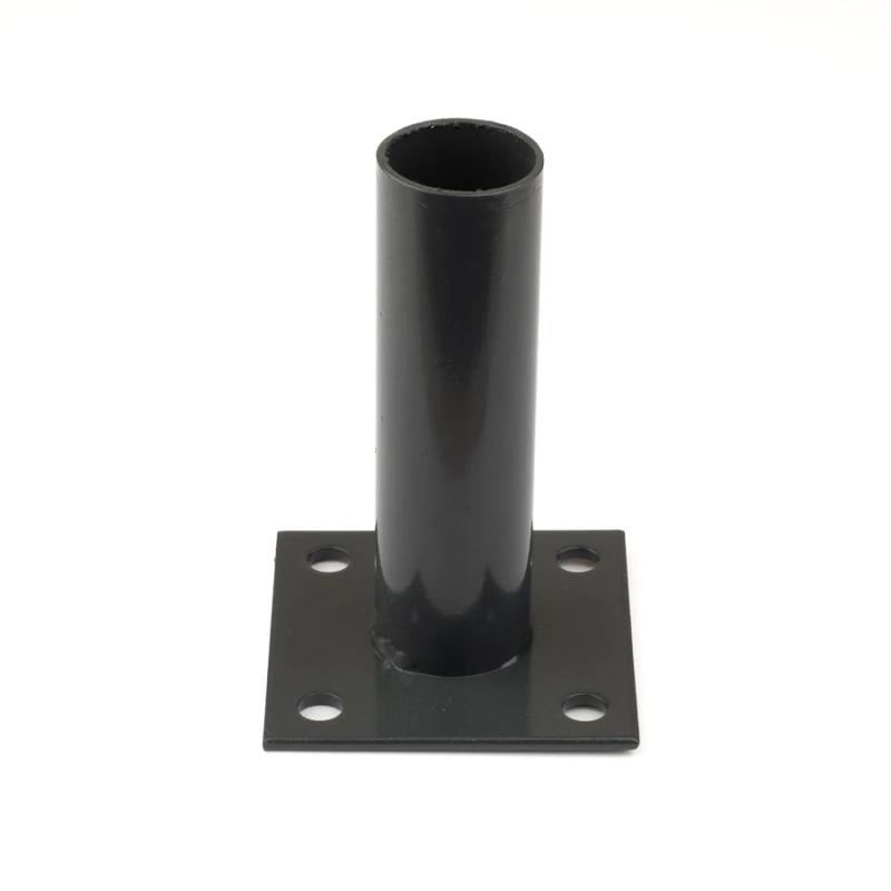 Základová patka na sloup 48mm / ZN+PVC7016