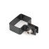Panel clip for post 60x40mm / 5mm / ending / ZN+PVC7016