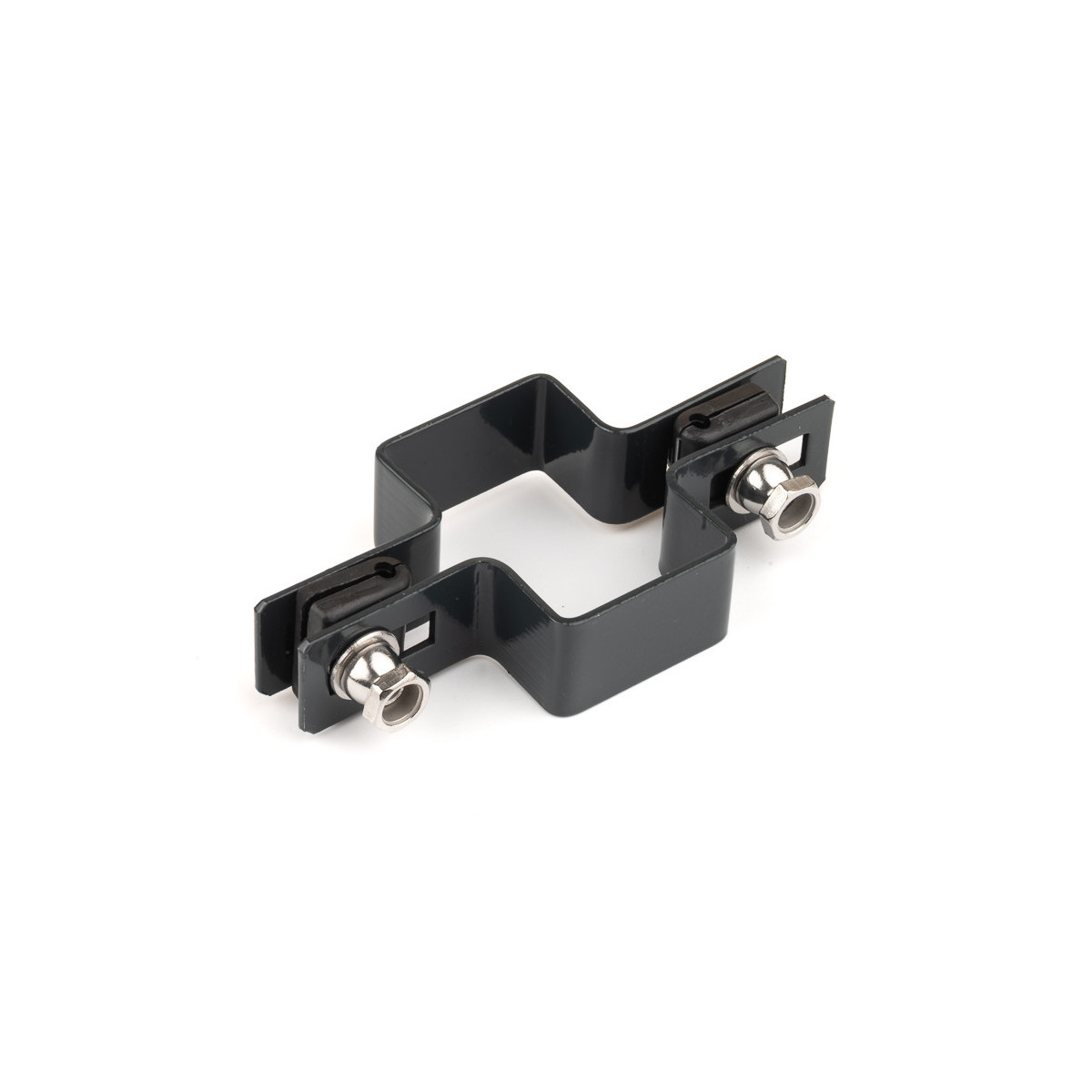 Panel clip for post 60x40mm / 5mm / continuous / ZN+PVC7016